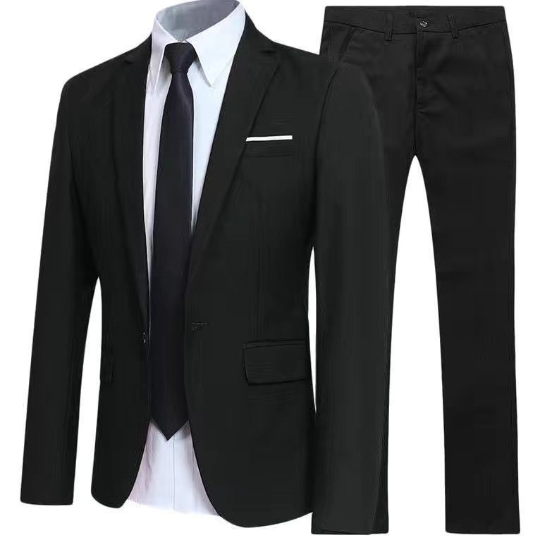 Korean Men Formal Wear - ชุดสูทผู้ชายทรงเข้ารูปสำหรับงานแต่งงาน สไตล์เกาหลี ชุดทางการ ชุดเพื่อนเจ้าบ่าว พิธีแต่งงาน