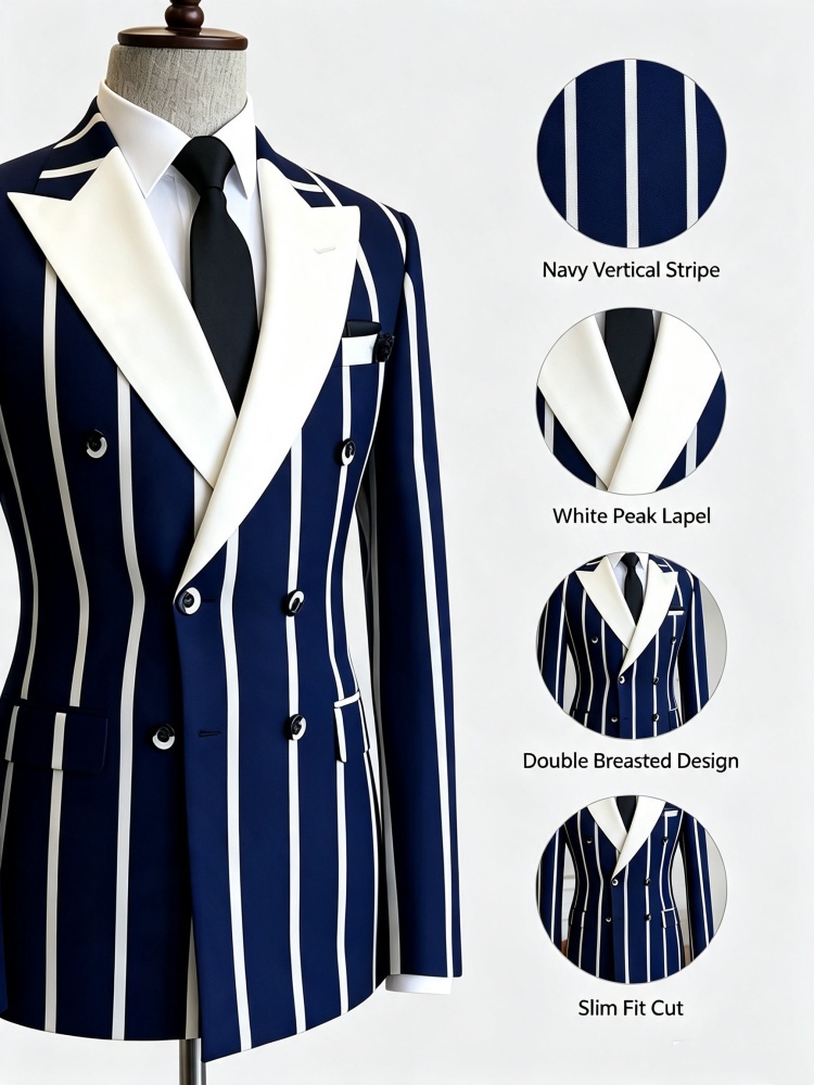 เสื้อเบลเซอร์ผู้ชายทรงสลิมฟิตส - Men Formal Wear Outfits บทวิจารณ์และราคา