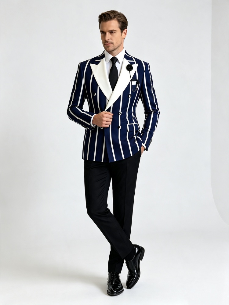 เสื้อเบลเซอร์ผู้ชายทรงสลิมฟิตส - Men Formal Wear Outfits บทวิจารณ์และราคา