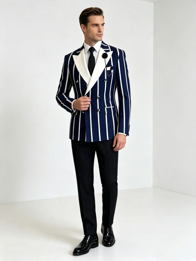 เสื้อเบลเซอร์ผู้ชายทรงสลิมฟิตส - Men Formal Wear Outfits บทวิจารณ์และราคา