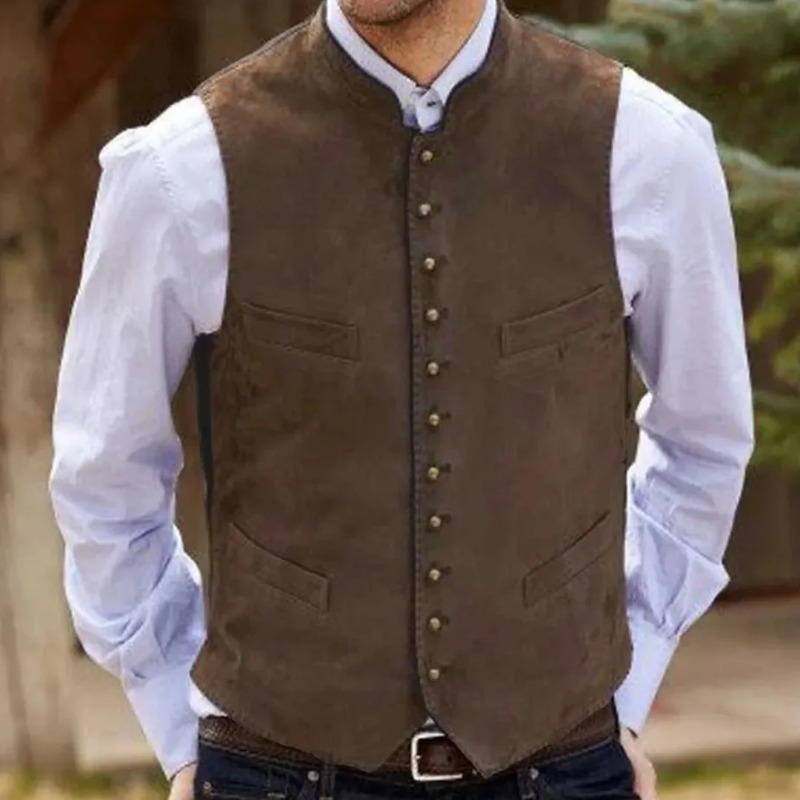 เสื้อกั๊กผู้ชาย ผ้ากำมะหยี่สีก - Men Formal Wear Outfits บทวิจารณ์และราคา