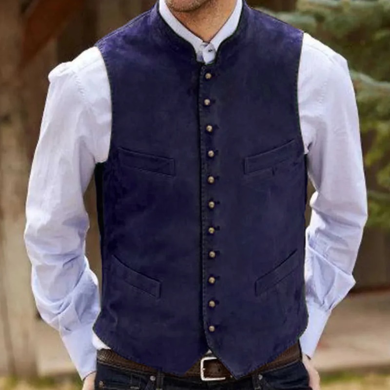 เสื้อกั๊กผู้ชาย ผ้ากำมะหยี่สีก - Men Formal Wear Outfits บทวิจารณ์และราคา
