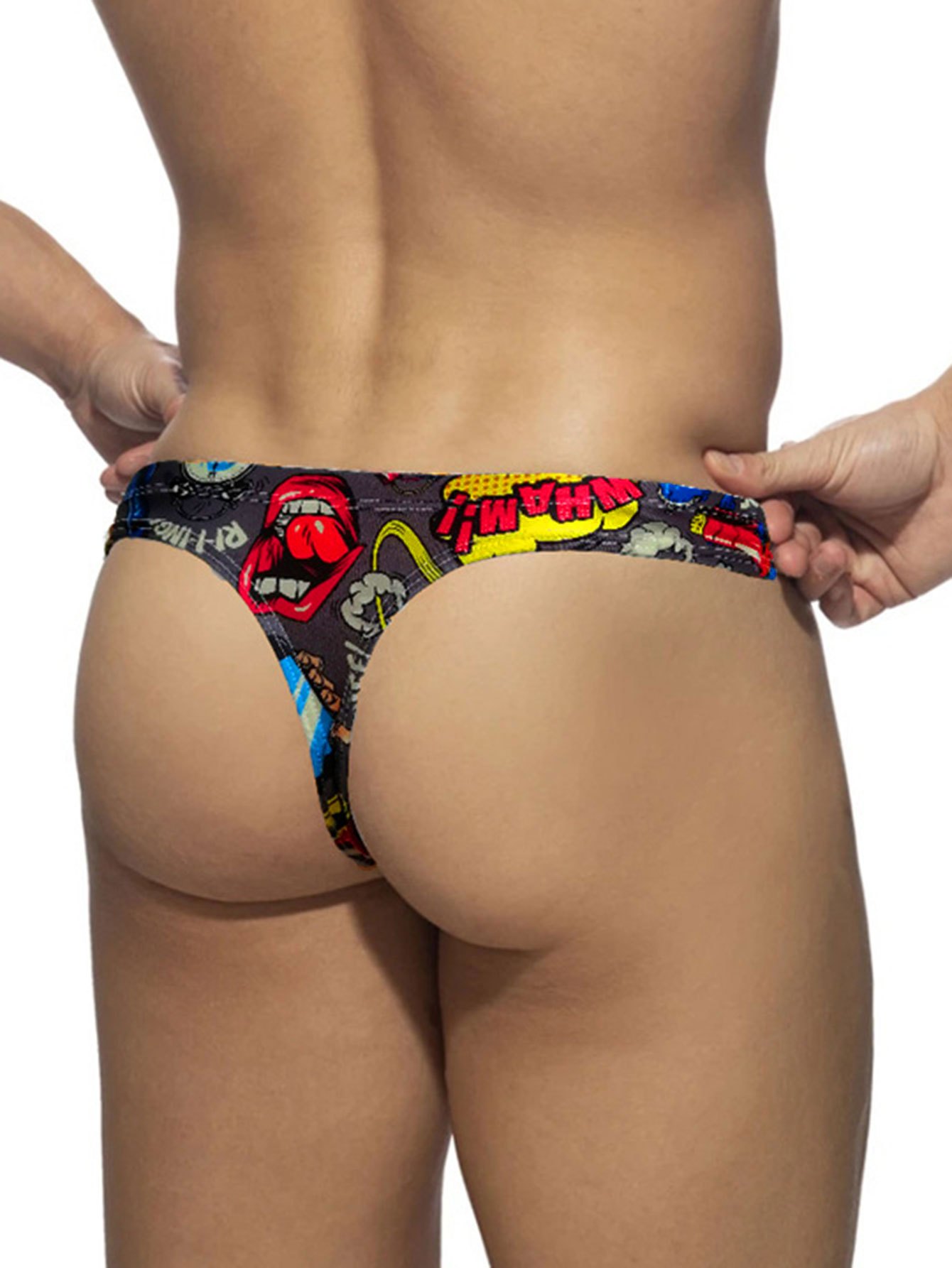 ผู้ชาย Pop Art การ์ตูนพิมพ์ Lo - Men'S Formal Beach Wear บทวิจารณ์และราคา