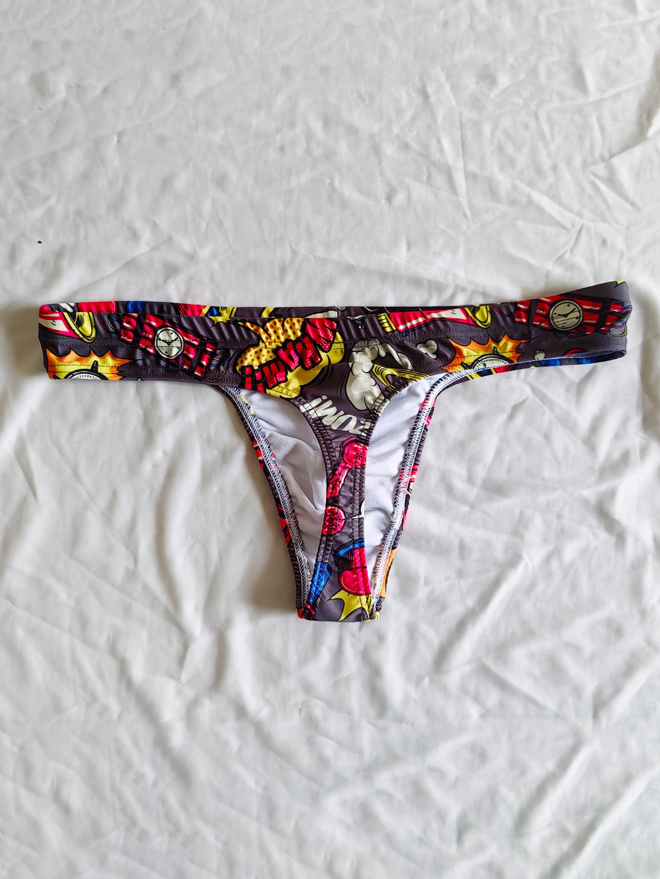ผู้ชาย Pop Art การ์ตูนพิมพ์ Lo - Men'S Formal Beach Wear บทวิจารณ์และราคา