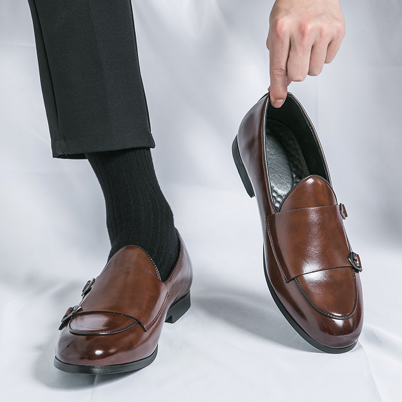 รองเท้าหนังผู้ชายอย่างเป็นทางก - Men'S Luxury Formal Wear บทวิจารณ์และราคา