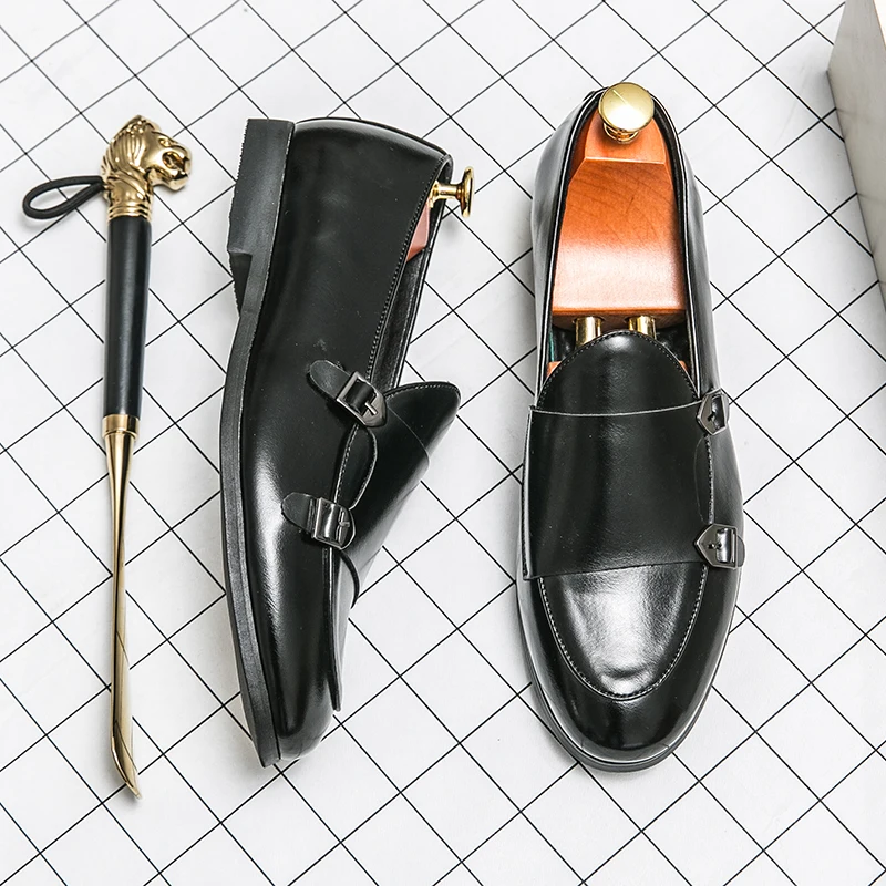รองเท้าหนังผู้ชายอย่างเป็นทางก - Men'S Luxury Formal Wear บทวิจารณ์และราคา