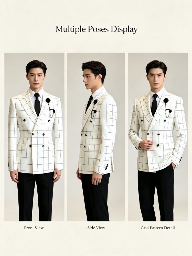 เสื้อเบลเซอร์ผู้ชายสไตล์มินิมอ - Men Formal Wear Outfits บทวิจารณ์และราคา