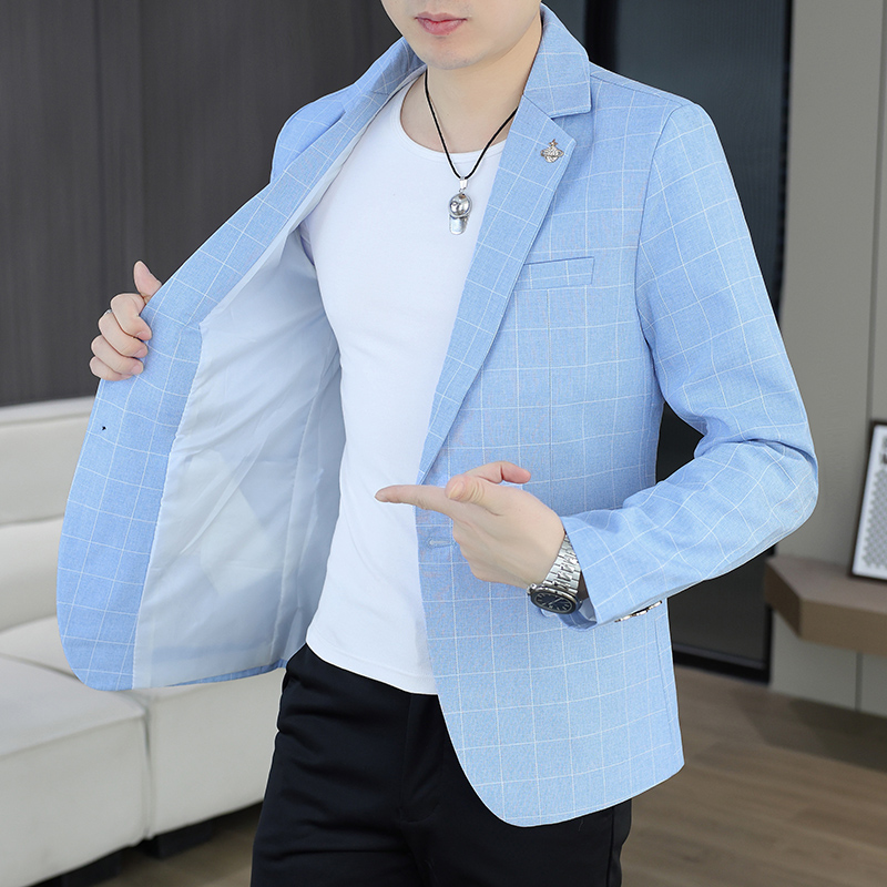 เสื้อเบลเซอร์ผู้ชายสำหรับกิจกร - Korean Men Formal Wear บทวิจารณ์และราคา