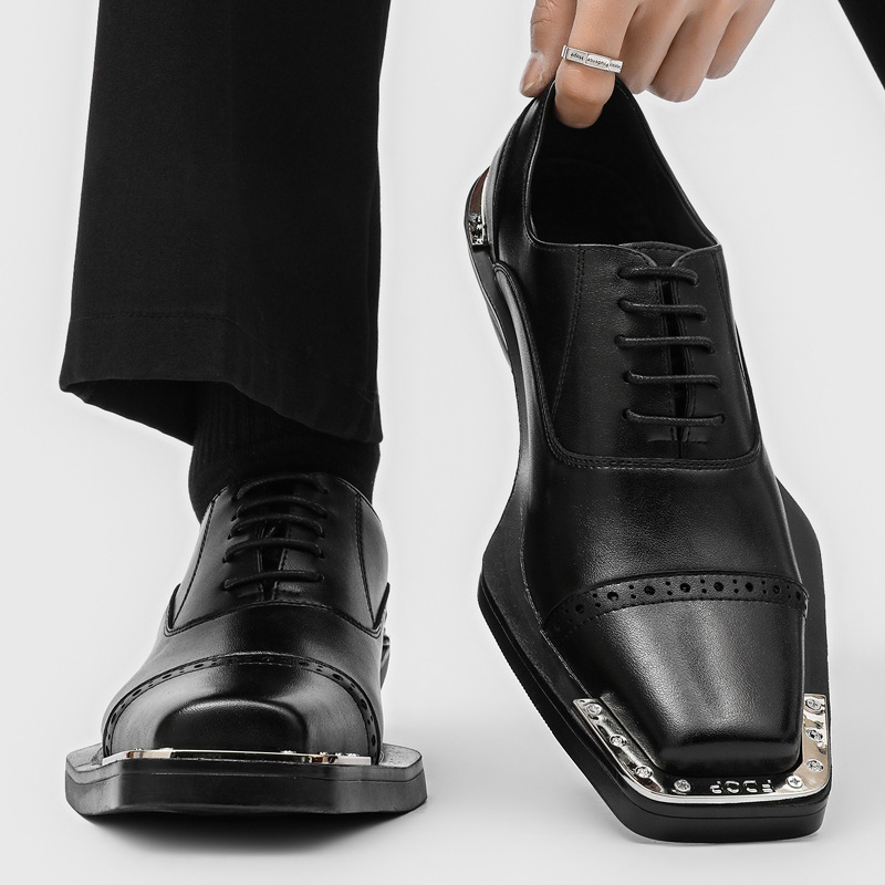 รองเท้าหนังผู้ชาย - สไตล์อังกฤ - Mens Formal Look บทวิจารณ์และราคา