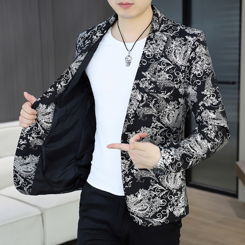 เสื้อเบลเซอร์ผู้ชายสำหรับกิจกร - Korean Men Formal Wear บทวิจารณ์และราคา