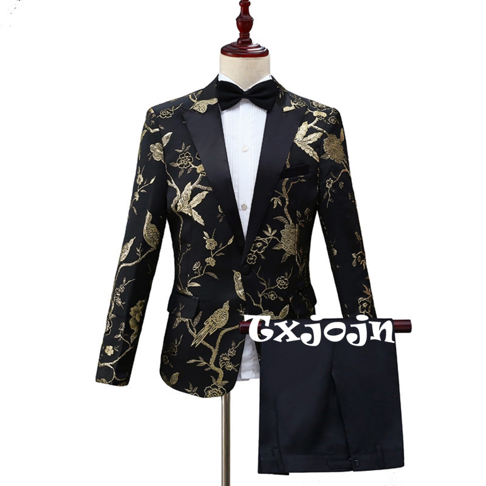 ชุดสูทผ้าแจ็คการ์ดสุดหรู ปี 20 - Men Formal Wear Outfits บทวิจารณ์และราคา
