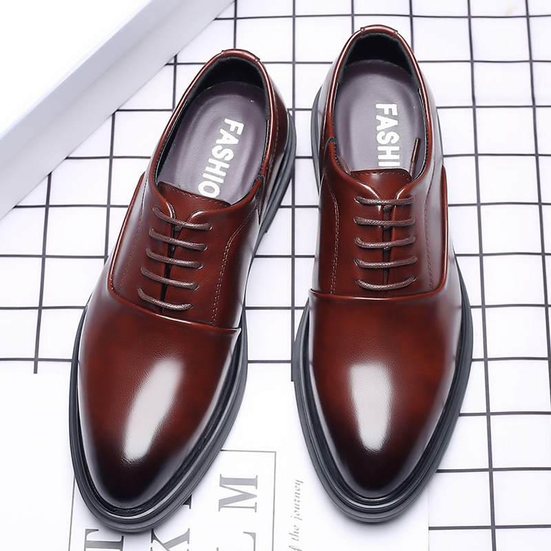 ผู้ชายรองเท้า Oxfords อย่างเป็ - Formal Men Daily Wear Shoes บทวิจารณ์และราคา