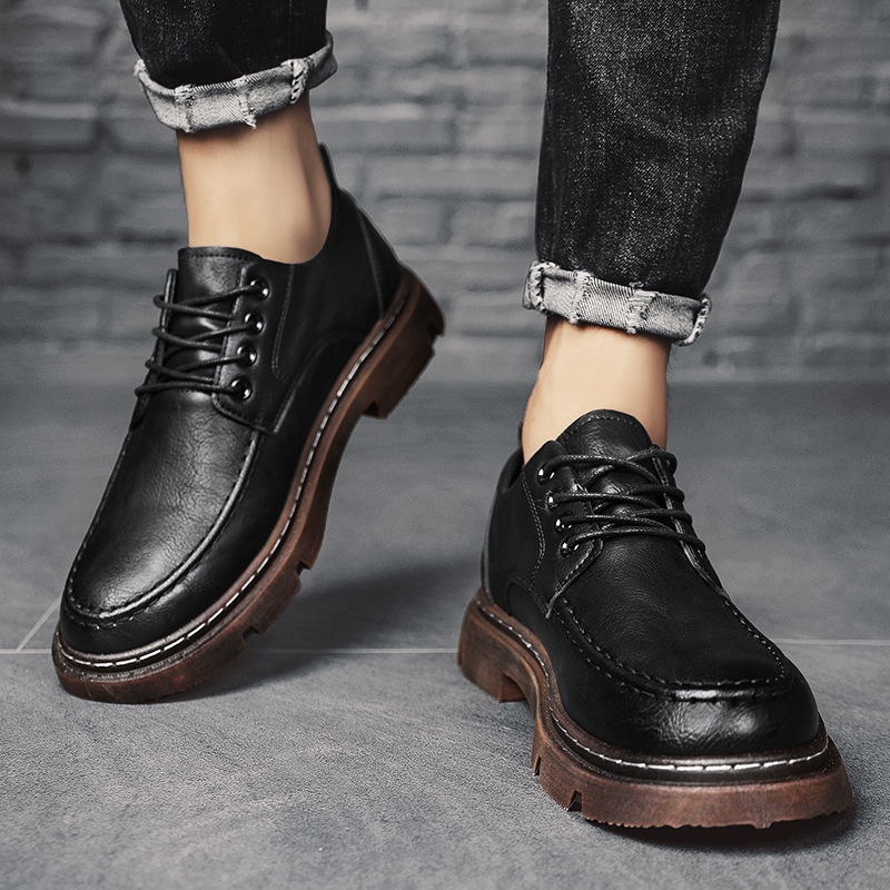 รองเท้าผู้ชายแบบทางการ ระบายอา - Formal Men Daily Wear Shoes บทวิจารณ์และราคา