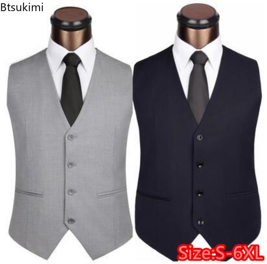 S-6XL Plus ขนาดชายเกาหลี Slim  - Korean Men Formal Wear บทวิจารณ์และราคา