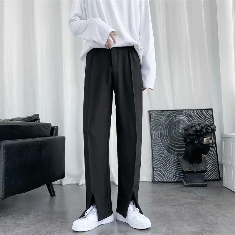 ฤดูใบไม้ผลิ/ฤดูร้อนสีดำ Celana - Korean Men Formal Wear บทวิจารณ์และราคา