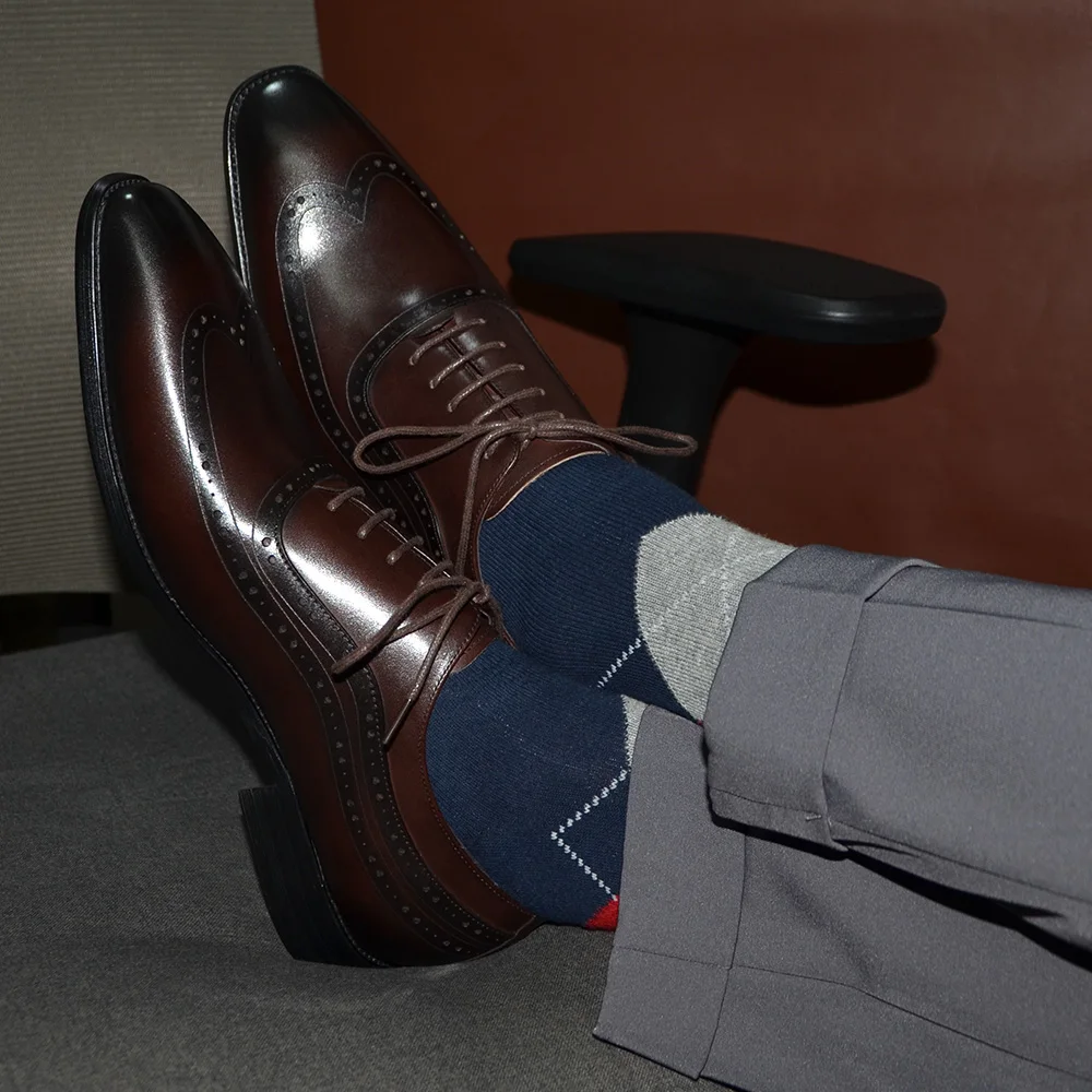 Luxury Mens Wingtip Oxford รอง - Men'S Luxury Formal Wear บทวิจารณ์และราคา