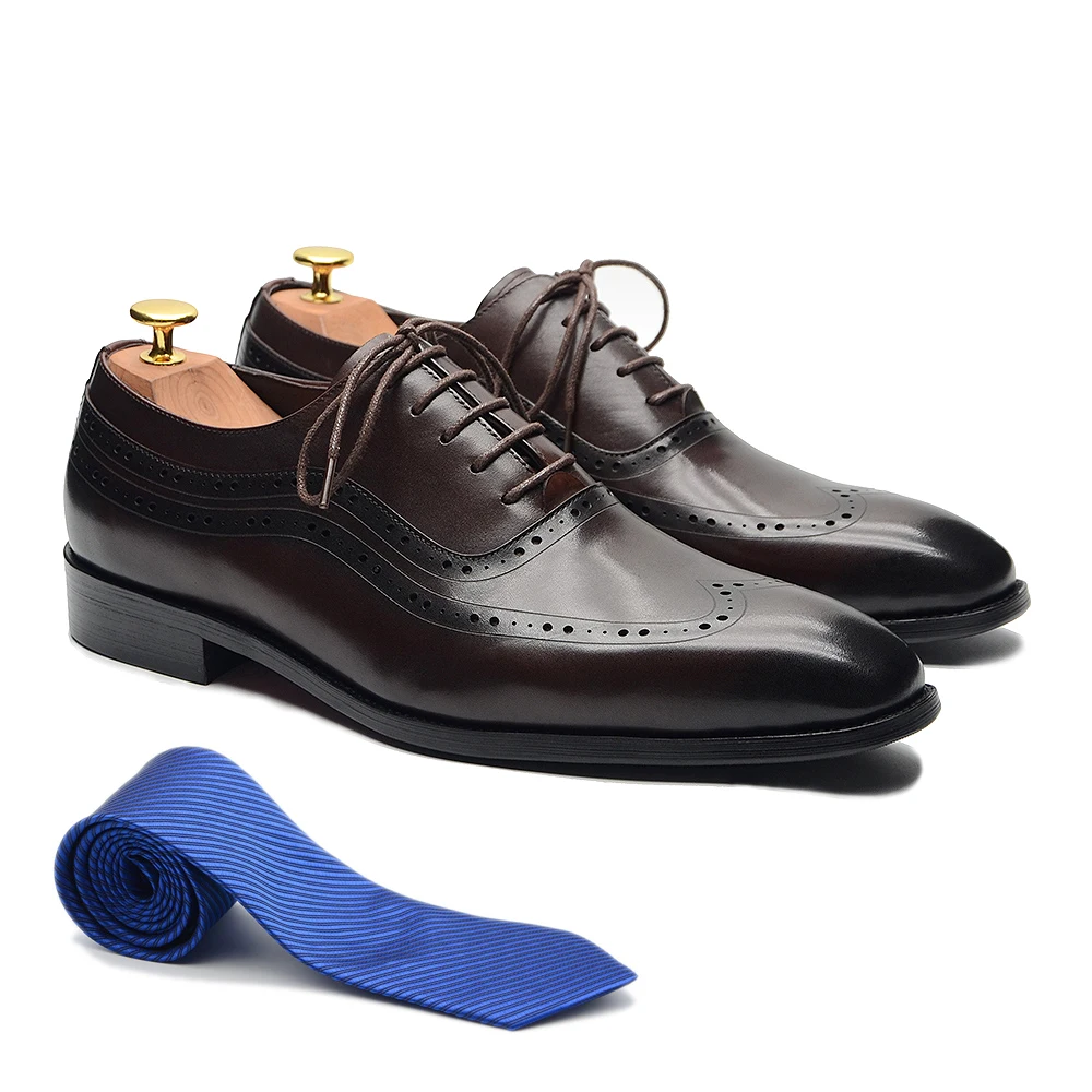 Luxury Mens Wingtip Oxford รอง - Men'S Luxury Formal Wear บทวิจารณ์และราคา