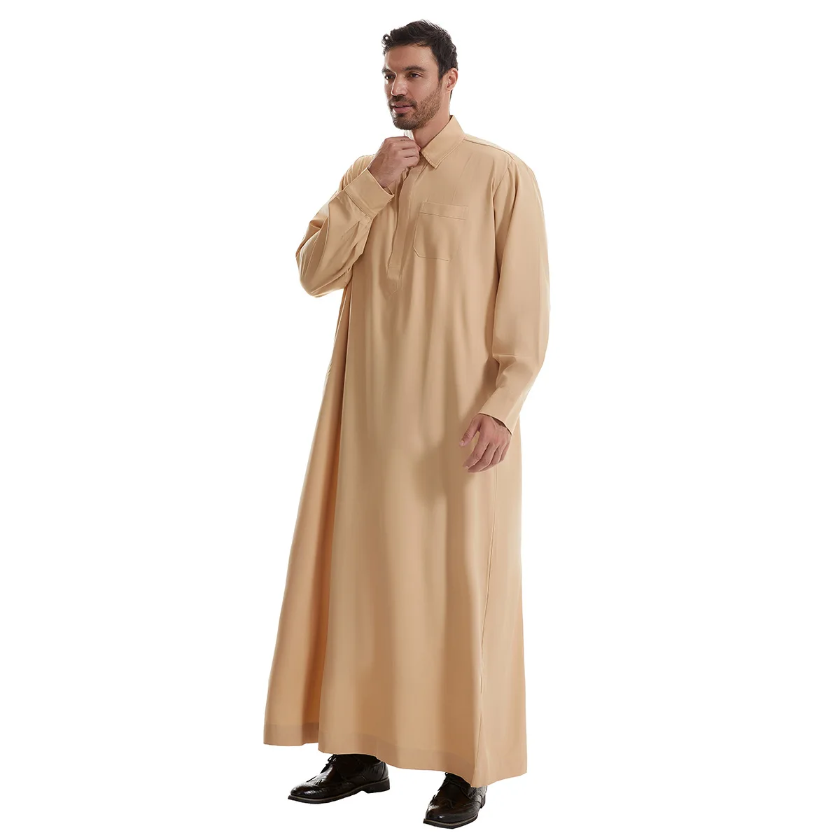 ชุดคลุมยาวสำหรับผู้ชายแบบจุบบะ - Arabic Formal Wear Men บทวิจารณ์และราคา