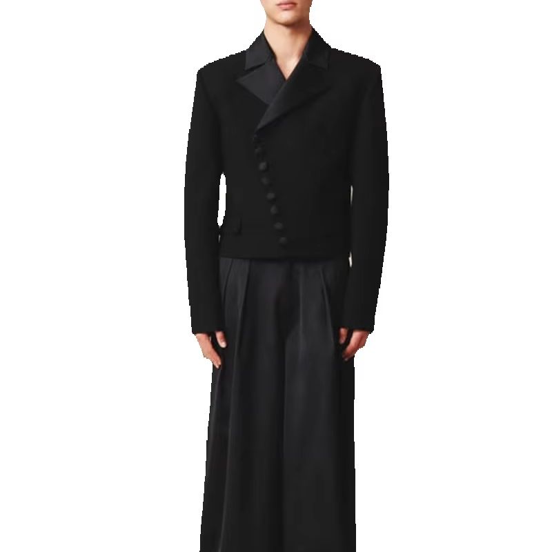 ชุดสูทผู้ชายแบบหลวม 2 ชิ้น เสื - Men Formal Wear Outfits บทวิจารณ์และราคา