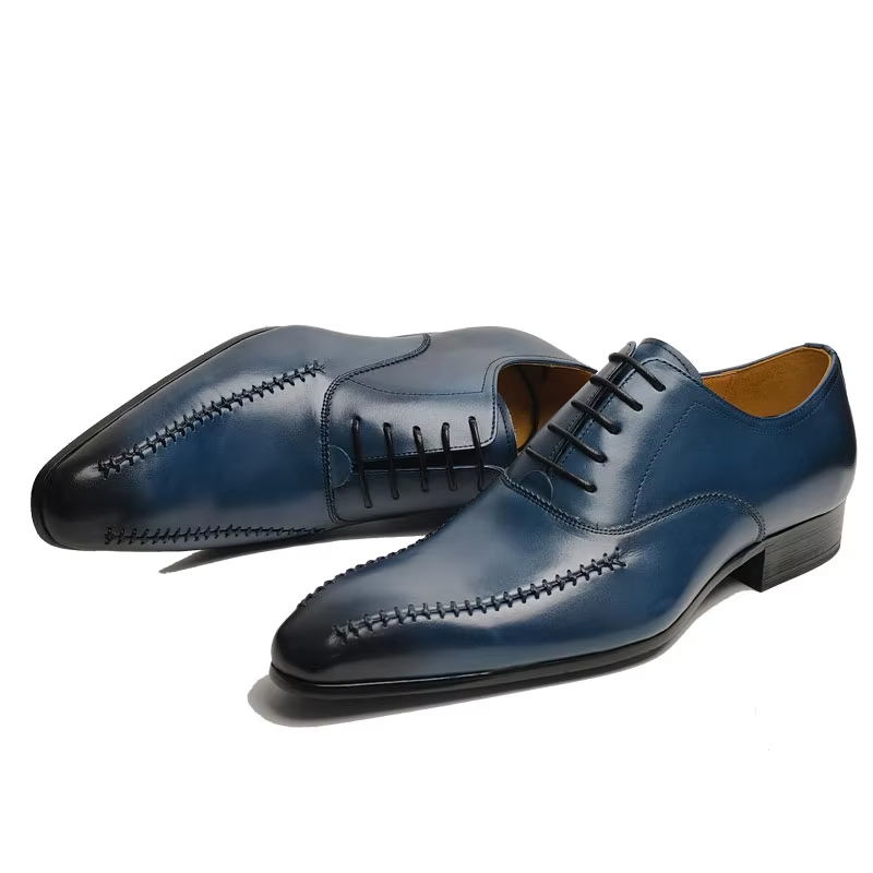 รองเท้าหนังแท้ผู้ชายระดับไฮเอน - Men'S Luxury Formal Wear บทวิจารณ์และราคา