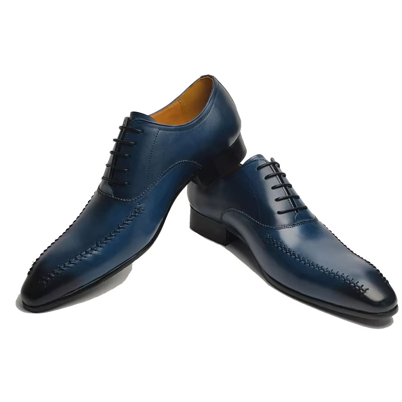 รองเท้าหนังแท้ผู้ชายระดับไฮเอน - Men'S Luxury Formal Wear บทวิจารณ์และราคา