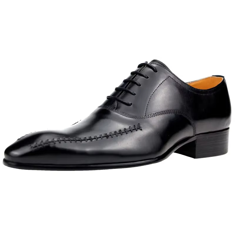 รองเท้าหนังแท้ผู้ชายระดับไฮเอน - Men'S Luxury Formal Wear บทวิจารณ์และราคา