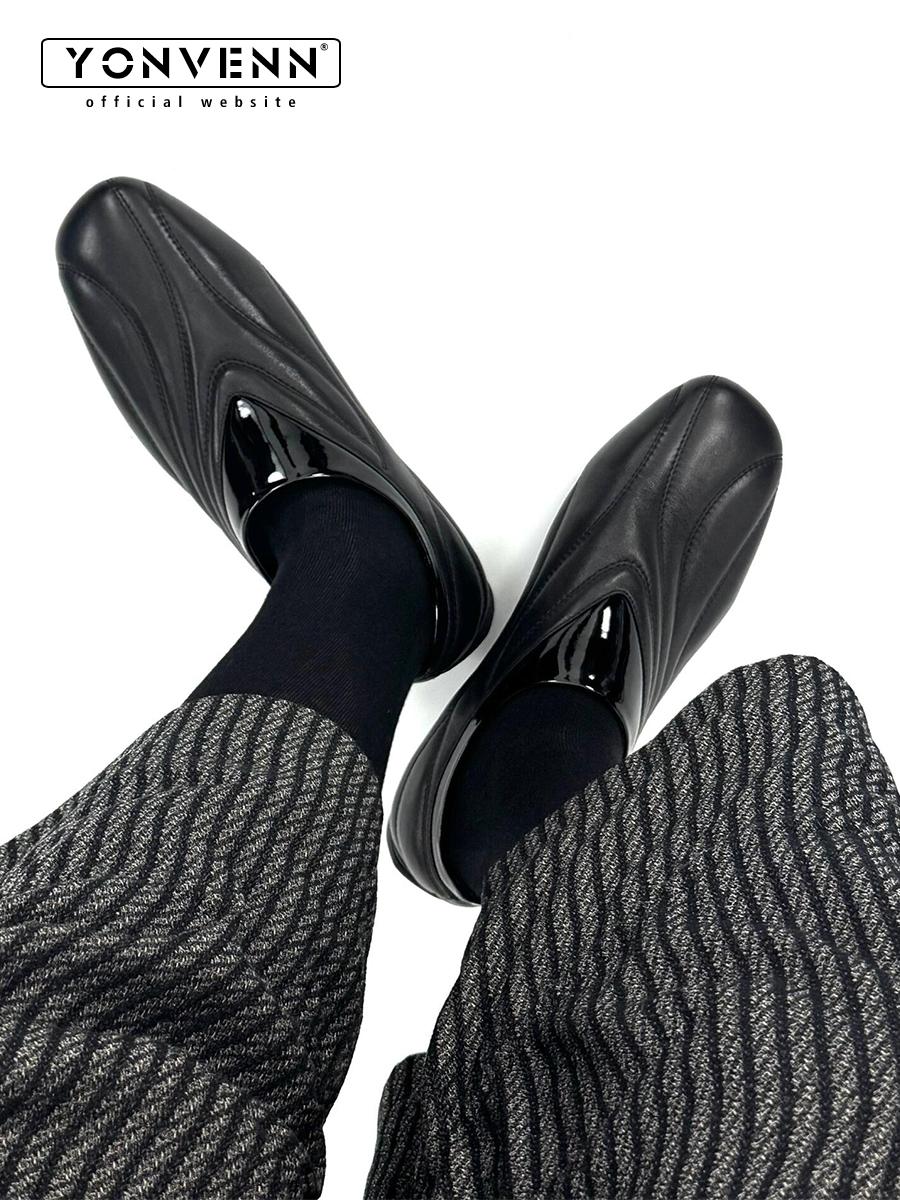 รองเท้าเทรนนิ่งสไตล์เรโทรเยอรม - Formal Men Daily Wear Shoes บทวิจารณ์และราคา